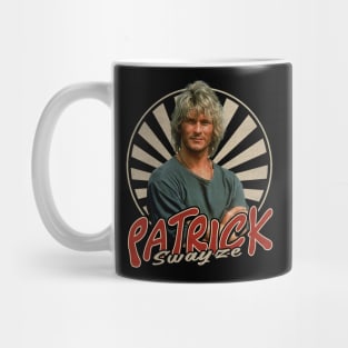 Vintage Circle Patrick Swayze Mug